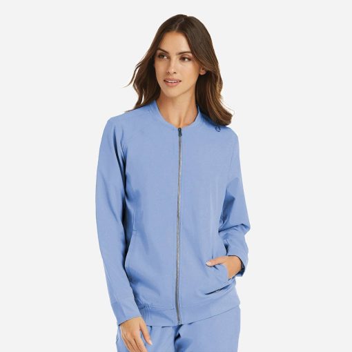 Women's warm-up zip jacket | 5061 - image 3