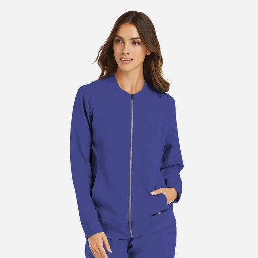 Women's warm-up zip jacket | 5061 - image 5