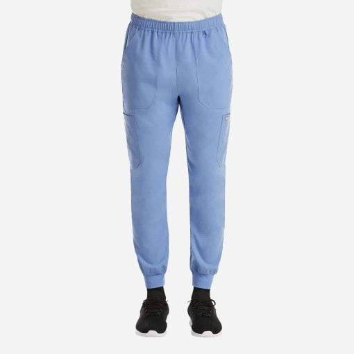 Men's full elastic waistband jogger pant | 5892 - image 3