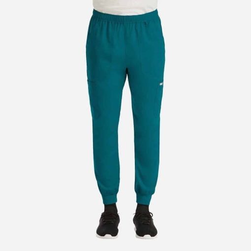 Men's full elastic waistband jogger pant | 5892 - image 4