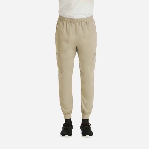 Men's full elastic waistband jogger pant | 5892 - image 8