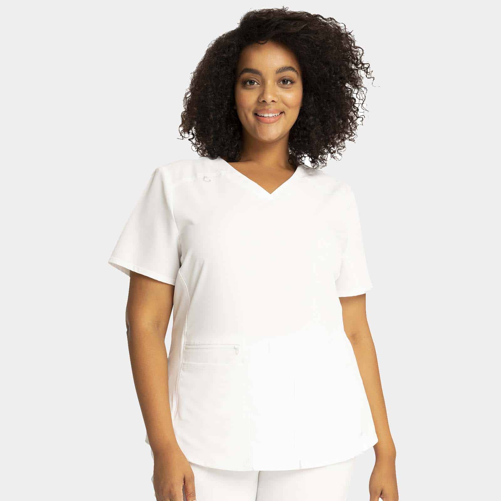 Healing Hands HH Works Monica Top, White – The Uniform Store