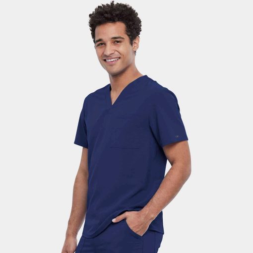 Men's tuckable v-neck top | cka689 - image 2