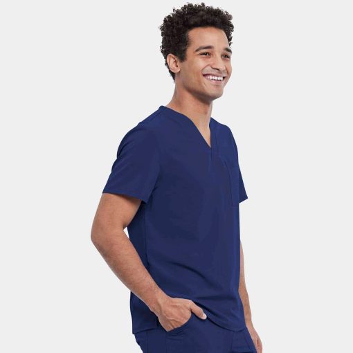 Men's tuckable v-neck top | cka689 - image 3