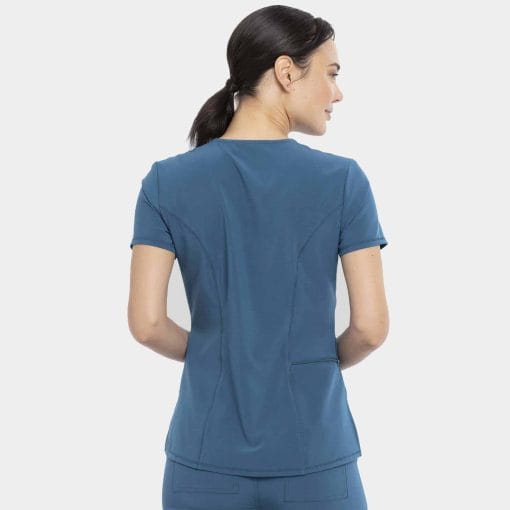 Tuckable v-neck top | cka690 - image 2