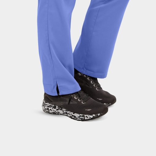 Women's semi-tapered pant w/ yoga style waistband | 6802 - image 9