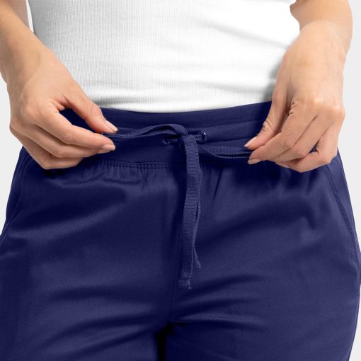 Women's semi-tapered pant w/ yoga style waistband | 6802 - image 21