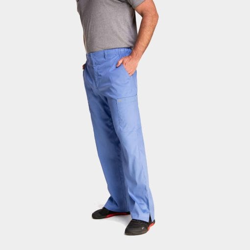 Men's half elastic waistband pant | 6851 - image 5