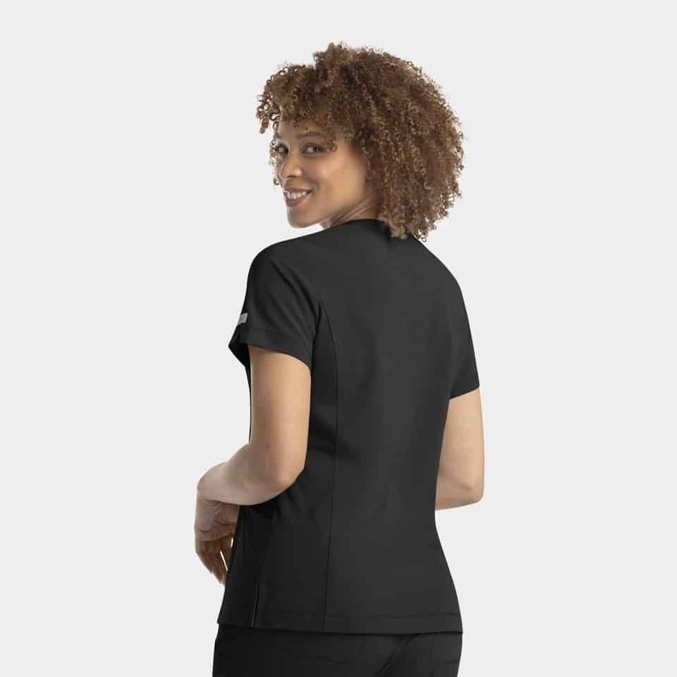 Womens Notched Neck Top | 4802 - Scrubs of Evans | Quality 