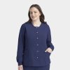 Epicbyirg 4811 womenssnapjacket navyblue front