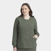 Epicbyirg 4811 womenssnapjacket olive front