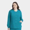 Epicbyirg 4811 womenssnapjacket teal front