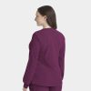 Epicbyirg 4811 womenssnapjacket wine back