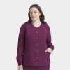 Epicbyirg 4811 womenssnapjacket wine front