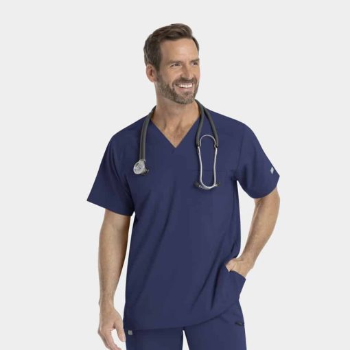 Men's v-neck top | 4851 - image 31