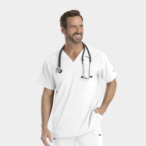 Men's v-neck top | 4851 - image 36