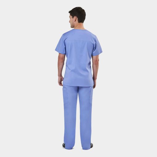 Men's mesh panel v-neck top | 2851 - image 28