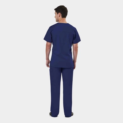 Men's mesh panel v-neck top | 2851 - image 22