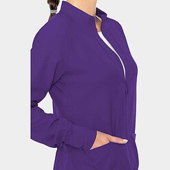 MC Insight Zip Front Warm-Up With Shoulder Yokes | MC2660 | Scrubs