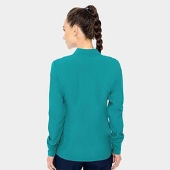 Alternative view of MC Insight Zip Front Warm-Up With Shoulder Yokes | MC2660