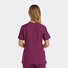 Women'S Double V-Neck Top | 5001 6 Momentum by maevn 5001 womensdoublev necktop wine win 02 maevn scrubs