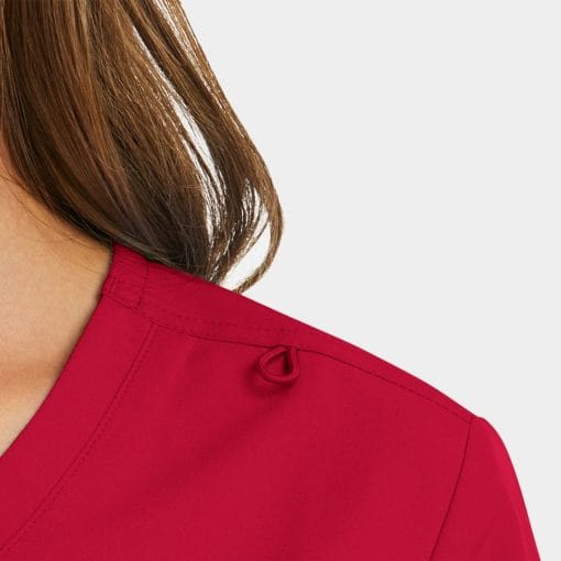 Women's mock wrap top | 5002 - image 2