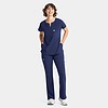 Epic by irg 4804 womensdolman3pockettop navyblue nvy 06 irg scrubs
