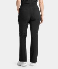Epic by irg 9813 womensyogawaistbandflarepant black blk 02 irg scrubs