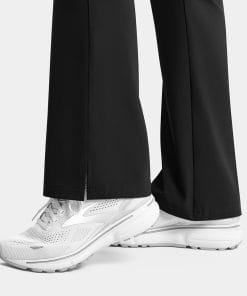Epic by irg 9813 womensyogawaistbandflarepant black blk 03 irg scrubs