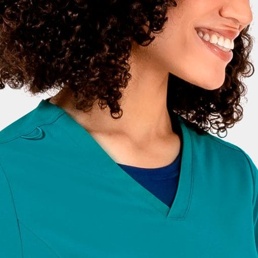 Women's v-neck top | 4801 - image 3