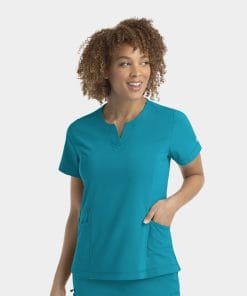 EPIC by IRG - Notched Crew Neck Top | 4802