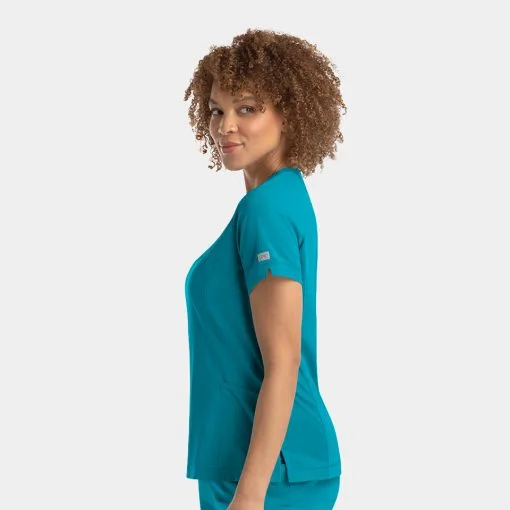 Epic by irg - notched crew neck top | 4802 - image 5