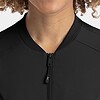 Epic by irg 4812 womenszipjacket black blk 03 irg scrubs