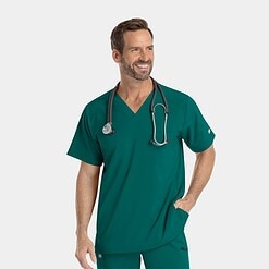 Scrub Uniform Sets Men's Zip Jacket | 4861 | Scrubs Of Evans