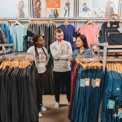 Scrubsofevans medical students in store