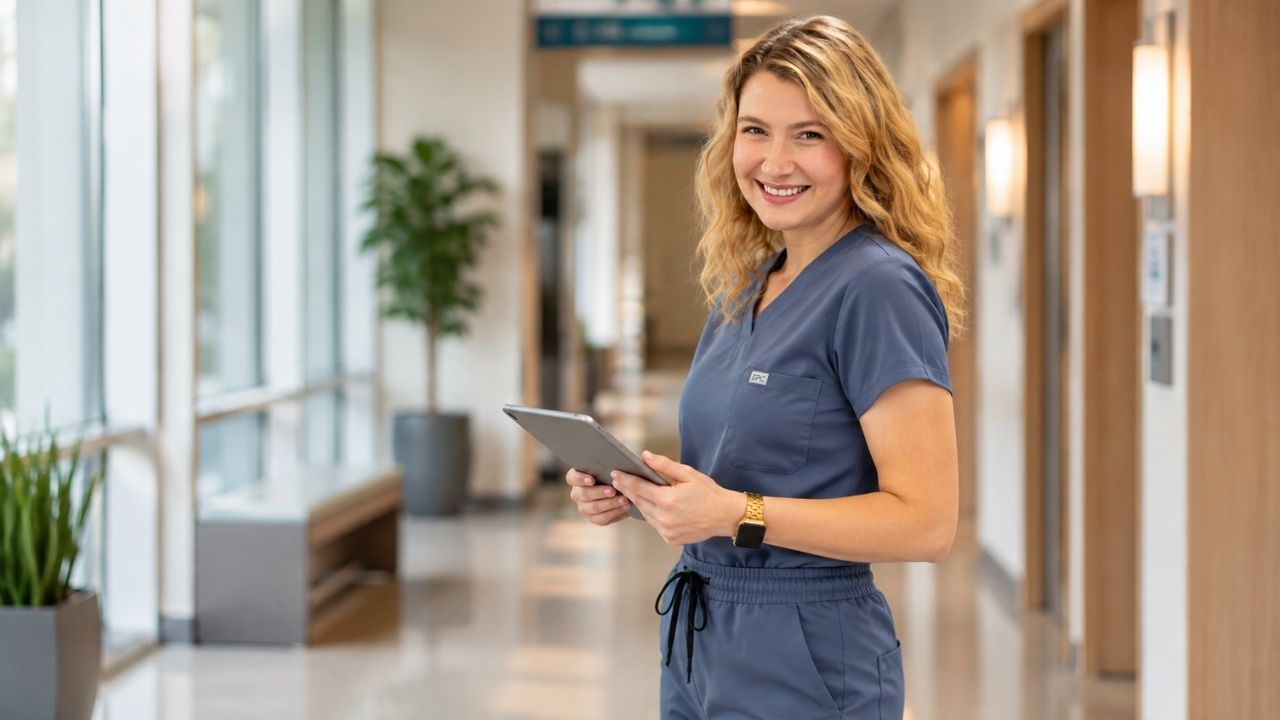 Which scrub collections suit different workday priorities