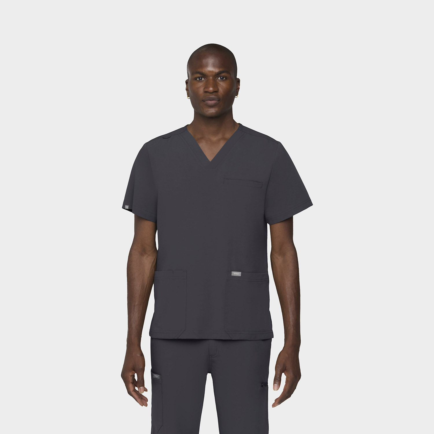 Tempo Scrubs Men'S 3 Pocket V-Neck Top | T171 3 Tempo scrubs men's 3 pocket v-neck top | t171