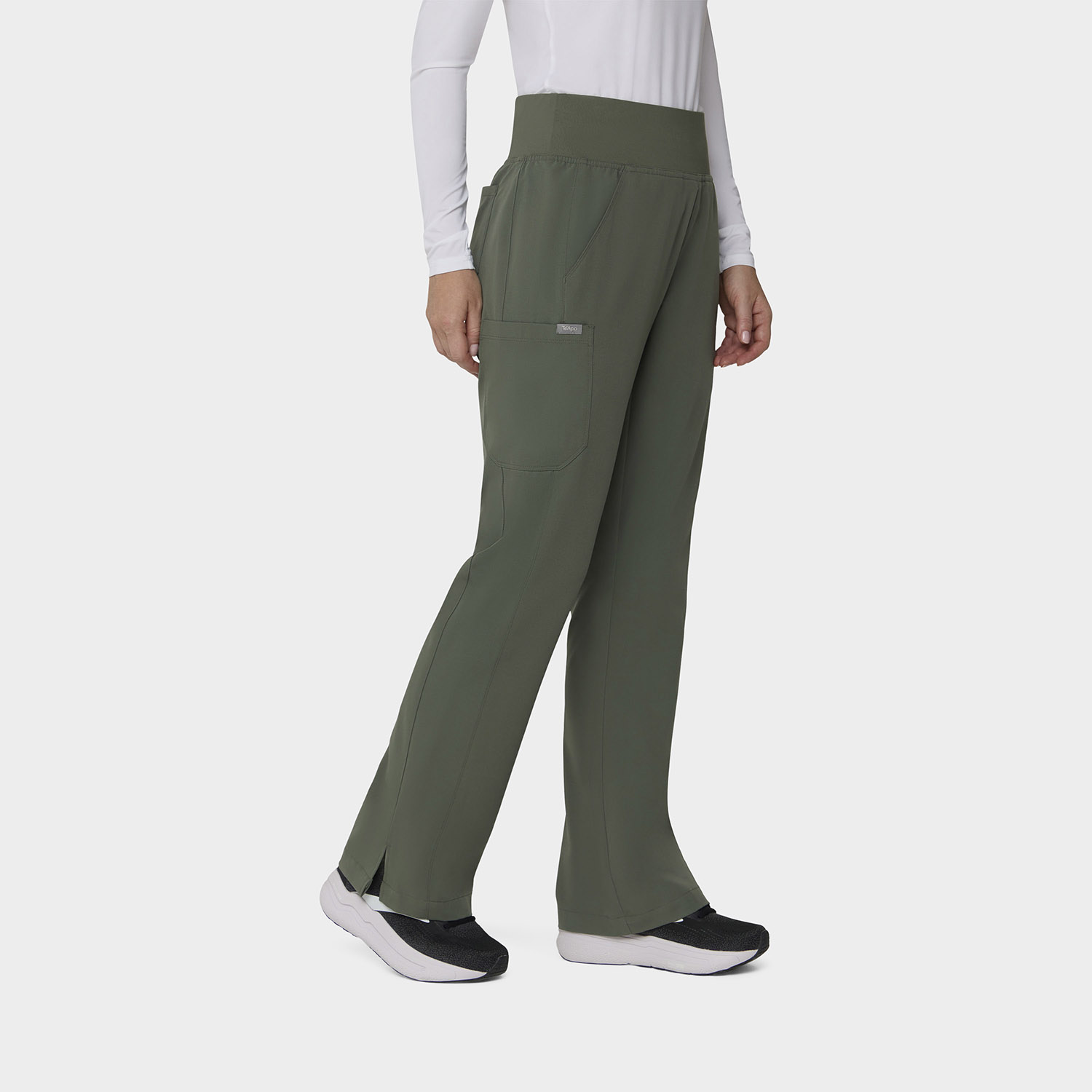 Tempo Scrubs Women'S Flare Leg Pant | T203 7 Tempo scrubs women's flare leg pant | t203 - image 5