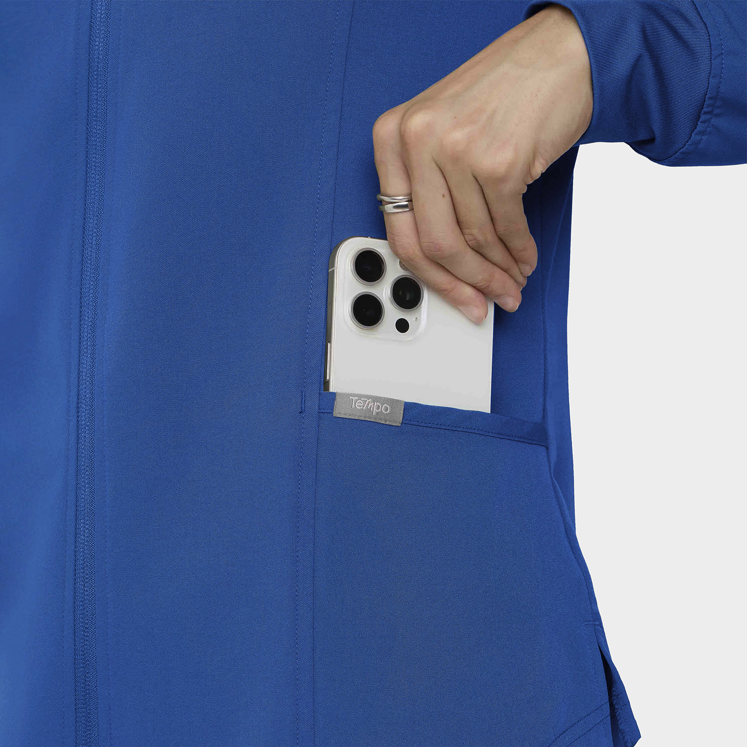 Tempo Scrubs Women'S Zip Jacket | T301 5 Tempo scrubs women's zip jacket | t301 - image 4