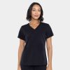 Modern Lane Scrubs Lane V-Neck Top | Ml1001 2 Modern lane v neck top ml1001 bla 01